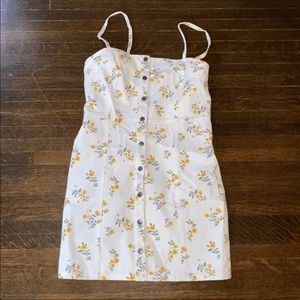 Daisy Button Up Sundress Mini Dress